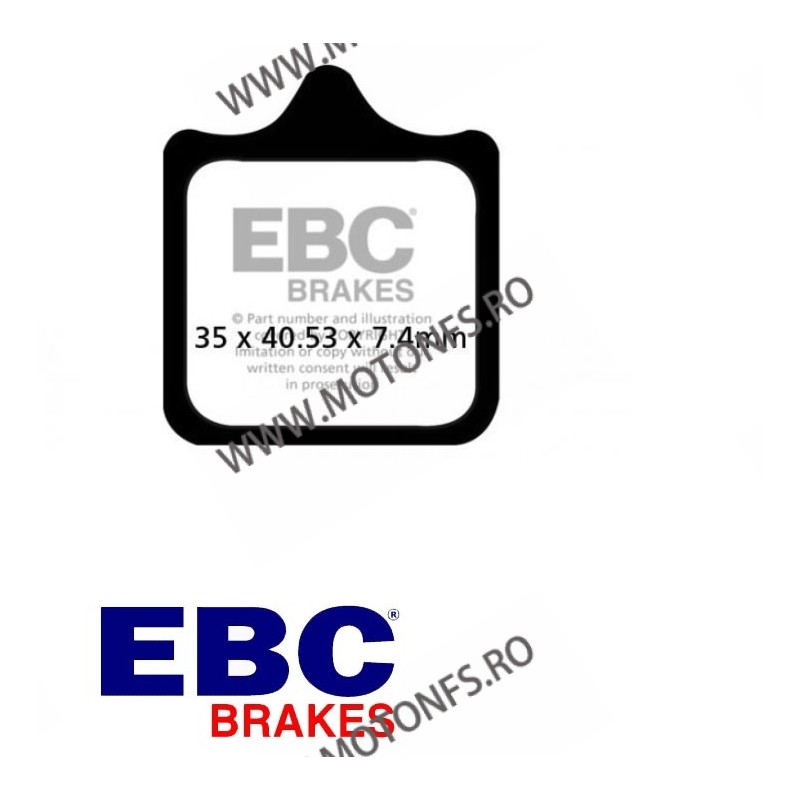 EBC Placute de frana fata FA322/4HH (4 bucati in kit) 230.FA322/4HH / 575-762 EBC BRAKES Placute Frana EBC 240,00 lei 216,00 ...