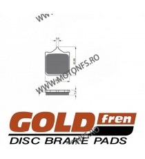 GOLDFREN Placute de frana fata 177 S33 STREET FRONT  (4 bucati in kit) 797.41.77 / 575-762 GOLDFREN Placute Frana GOLDFREN 14...