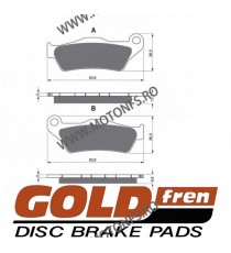 GOLDFREN Placute de frana spate 292 S3 797.S2.92 / 585-742 GOLDFREN Placute Frana GOLDFREN 118,00 lei 106,20 lei 99,16 lei 89...