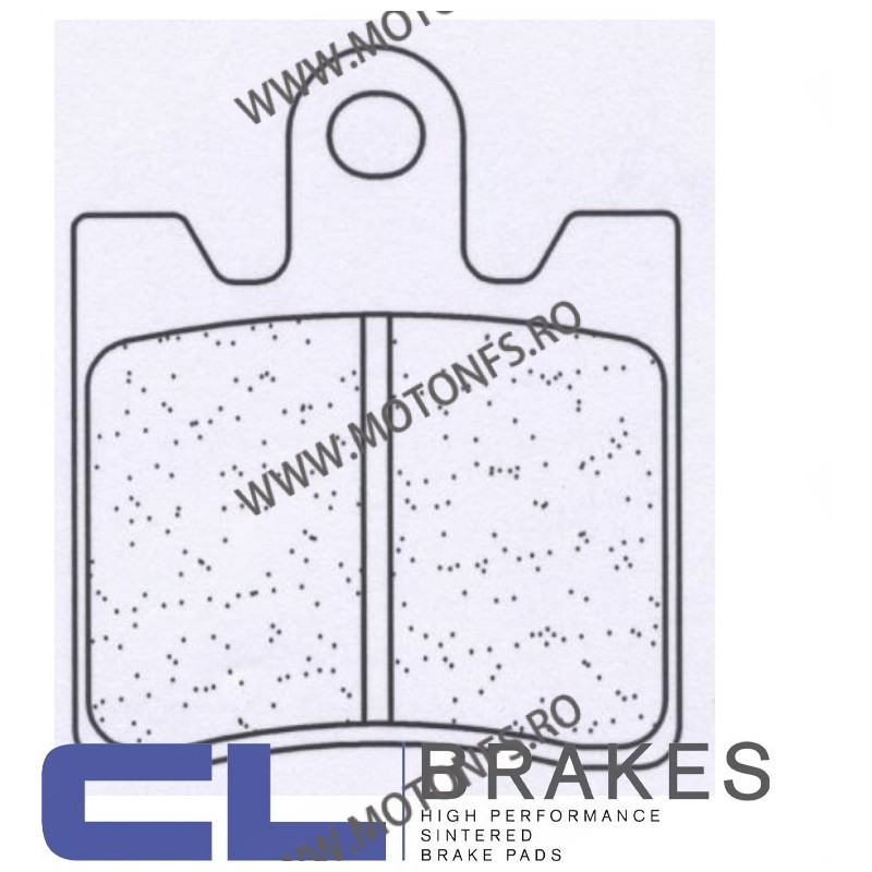 CL BRAKES Placute de frana fata 1175 XBK5 (4 bucati in kit) 44,8x53,6x8,7 mm (W x H x T) 200.1175.SB-4 / 575-740 CL BRAKES Pl...