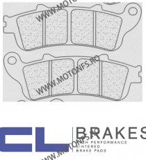 CL BRAKES Placute de frana fata 2602 A3+ 115x38,8x8,5 mm (W x H x T) 200.2602.A3 / 585-736 / 585-722 / 575-721 CL BRAKES Plac...