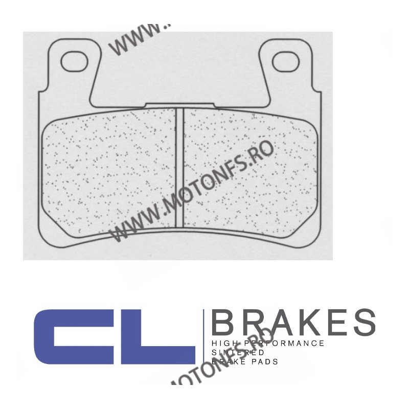 Placute de frana CL BRAKES 2711 C60 (C59) 74,7x55,5x8,2 mm (W x H x T) 200.2711.C4 / 575-734 CL BRAKES Placute Frana CL BRAKE...