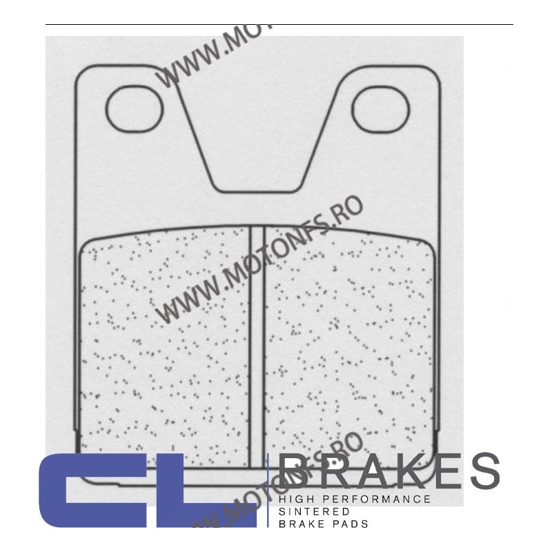 CL BRAKES Placute de frana spate 2713 RX3 51,8x59,7x8,6 mm (W x H x T) 200.2713.RX / 585-733 CL BRAKES Placute Frana CL BRAKE...