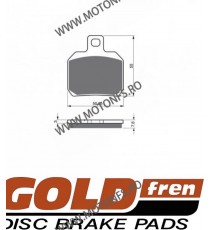 GOLDFREN Placute de frana spate 152 S3 797.S1.52 / 585-730 GOLDFREN Placute Frana GOLDFREN 118,00 lei 106,20 lei 99,16 lei 89...