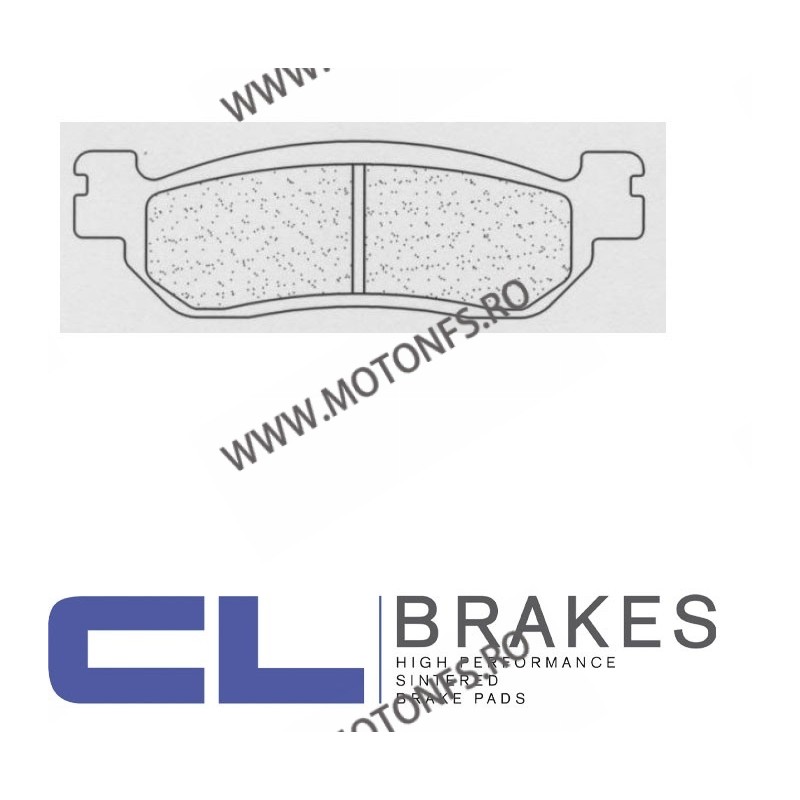 CL BRAKES Placute de frana spate 2828 RX3 99,8x31x9 mm (W x H x T) 200.2828.RX / 570-728 CL BRAKES Placute Frana CL BRAKES 16...