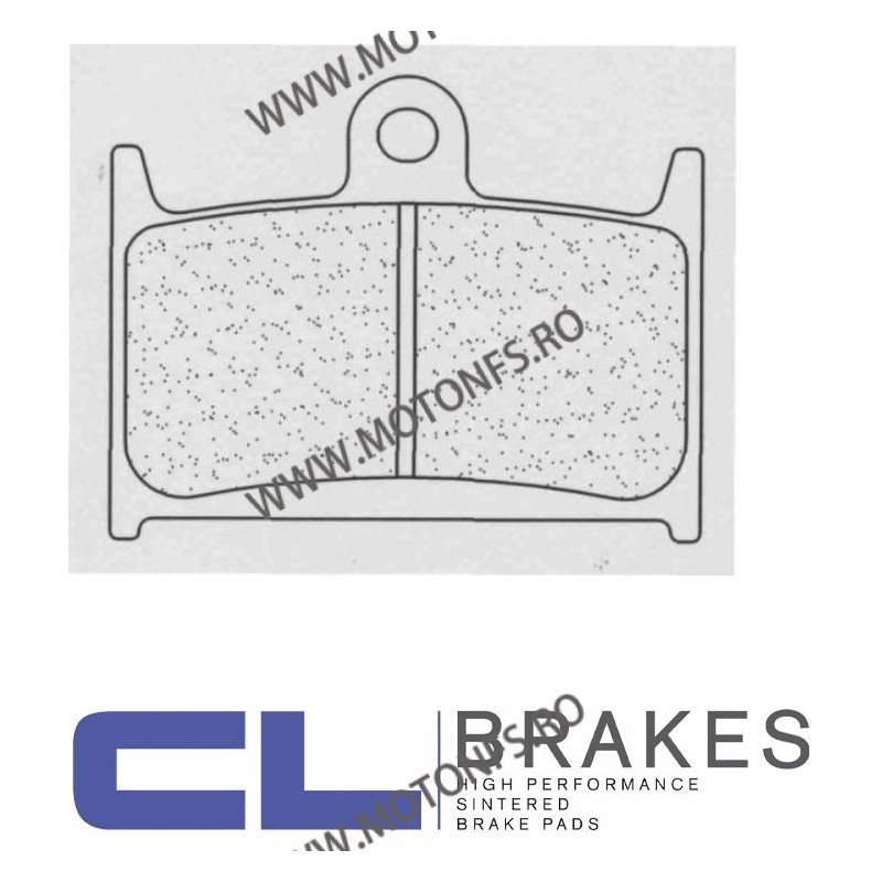 CL BRAKES Placute de frana fata 2246 XBK5 69,8x55,1x8,5 mm (W x H x T) 200.2246.A3 / 575-714 / 575-624 CL BRAKES Placute Fran...