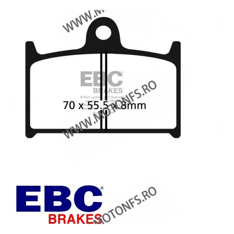 EBC Placute de frana fata FA145HH 230.FA145HH / 575-714 / 575-624 EBC BRAKES Placute Frana EBC 178,00 lei 160,20 lei 149,58 l...