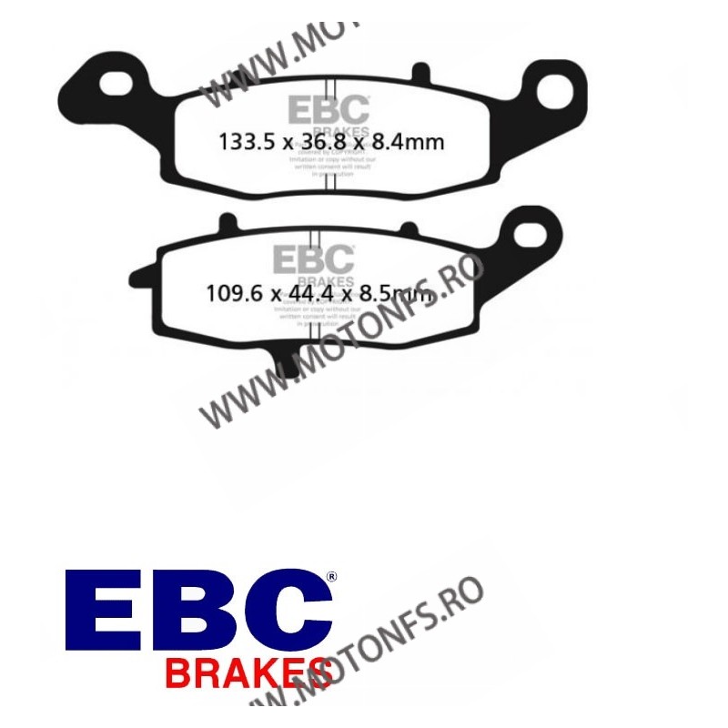 EBC Placute de frana fata (dreapta) FA231V 230.FA231V / 585-704 EBC BRAKES Placute Frana EBC 156,00 lei 140,40 lei 131,09 lei...