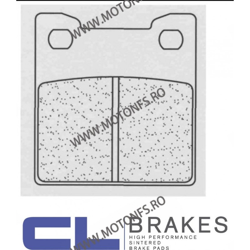 CL BRAKES Placute de frana spate 2390 RX3 / 56,3x52,5x8,7 mm (W x H x T) 200.2390.RX / 585-701 CL BRAKES Placute Frana CL BRA...