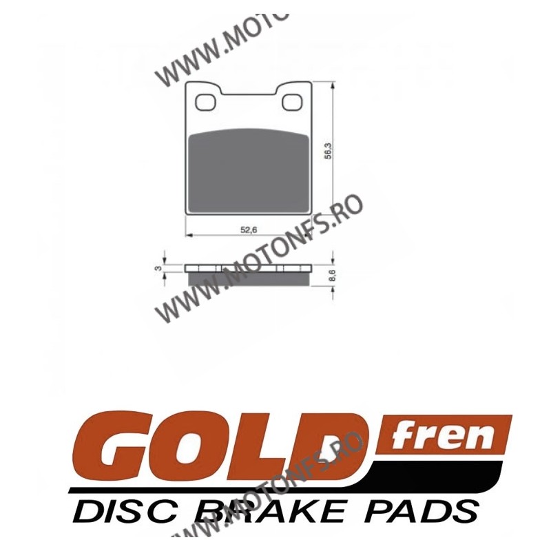 GOLDFREN Placute de frana Spate 129 S3 797.S1.29 / 585-701 GOLDFREN Placute Frana GOLDFREN 118,00 lei 106,20 lei 99,16 lei 89...