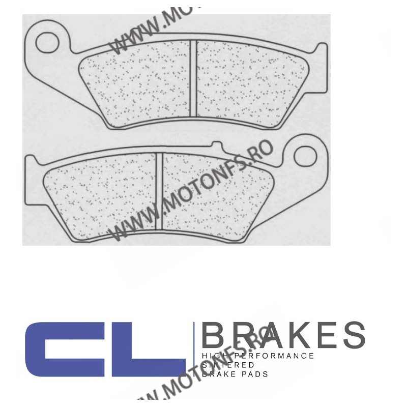 CL BRAKES Placute de frana fata ( NO ABS ) 2300 A3+ / 94x34x6,8 mm (W x H x T) 200.2300.A3 / 575-694  / CL BRAKES Placute Fra...