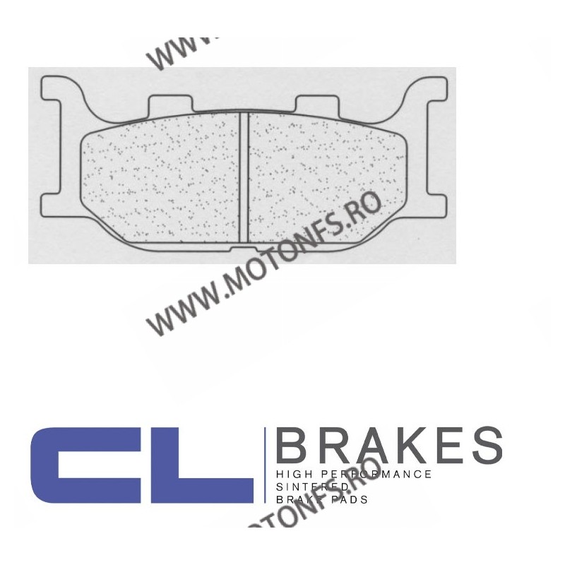 CL BRAKES Placute de frana fata 2546 S4 / 94x40,7x10 mm (W x H x T) 200.2546.S4 / 575-691 CL BRAKES Placute Frana CL BRAKES 1...