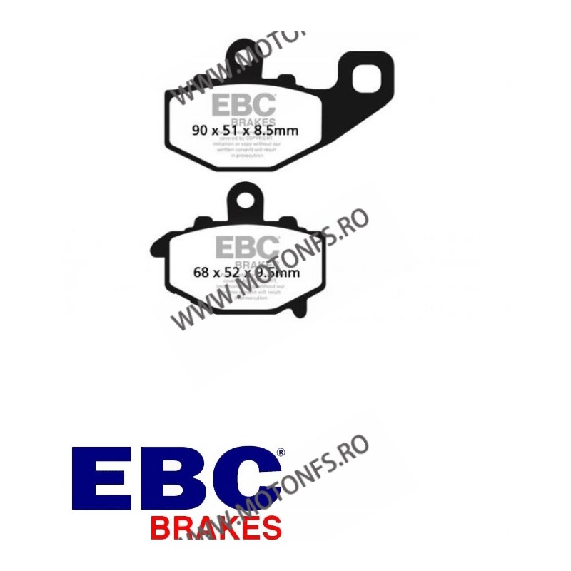 EBC Placute de frana spate FA192 230.FA192 / 570-687 EBC BRAKES Placute Frana EBC 135,00 lei 121,50 lei 113,45 lei 102,10 lei...