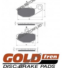 GOLDFREN Placute de frana 093 S33 STREET Spate 797.40.93 / 570-687 1J GOLDFREN Placute Frana GOLDFREN 144,00 lei 129,60 lei 1...