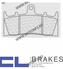 CL BRAKES Placute de frana fata 2255 A3+ / 89,5x52,4x8 mm (W x H x T) 200.2255.A3 / 575-686 CL BRAKES Placute Frana CL BRAKES...