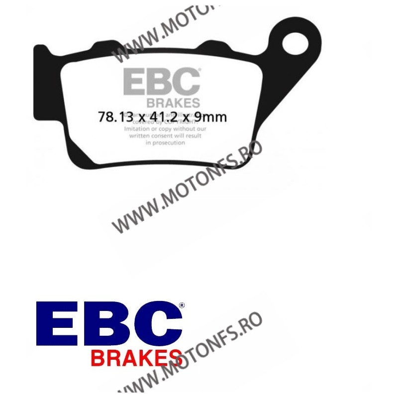 EBC Placute de frana spate FA213 230.FA213 / 570-675 EBC BRAKES Placute Frana EBC 123,00 lei 110,70 lei 103,36 lei 93,03 lei ...