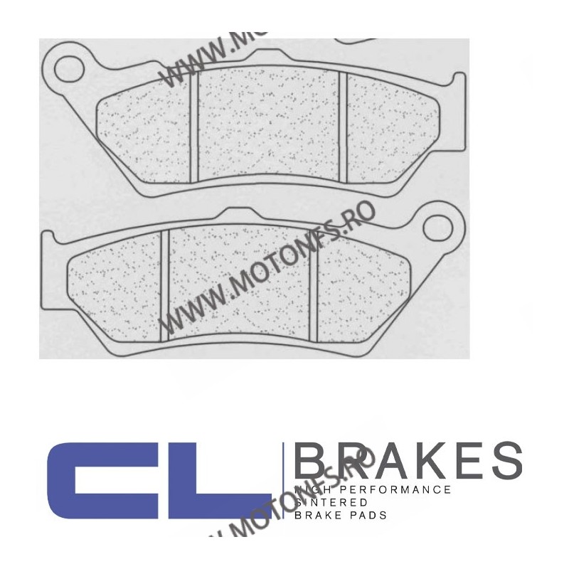 CL BRAKES Placute de frana Fata 2396 S4 / 108,5x40,1x7,7 mm (W x H x T) 200.2396.S4 / 575-674 CL BRAKES Placute Frana CL BRAK...