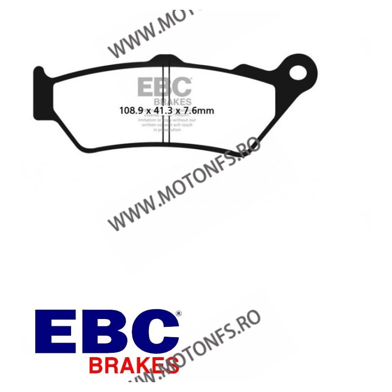 EBC Placute de frana FA209/2V 230.FA209/2V / 575-674 EBC BRAKES Placute Frana EBC 144,00 lei 129,60 lei 121,01 lei 108,91 lei...
