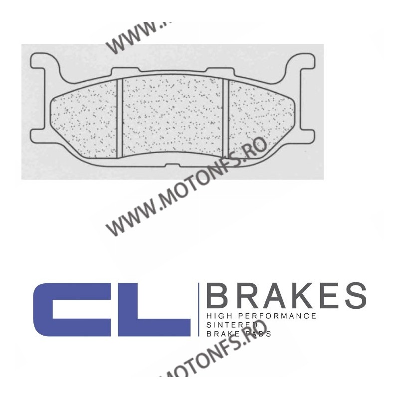 CL BRAKES Placute de frana fata 2391 A3+ / 102,1x40,9x10 mm (W x H x T) 200.2391.A3 / 575-663 CL BRAKES Placute Frana CL BRAK...