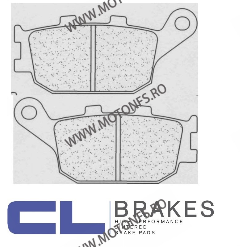CL BRAKES Placute de frana spate 2296 RX3 / 86x40,1x8,9 mm (W x H x T) 200.2296.RX / 585-657 CL BRAKES Placute Frana CL BRAKE...
