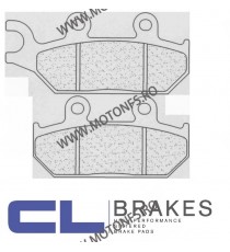 CL BRAKES Placute de frana fata 2360 S4 / 104,2/88x46,1x10 mm (W x H x T) 200.2360.S4 / 575-650 CL BRAKES Placute Frana CL BR...