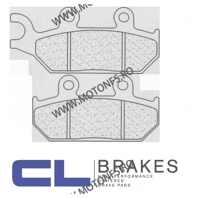 CL BRAKES Placute de frana fata 2360 S4 / 104,2/88x46,1x10 mm (W x H x T) 200.2360.S4 / 575-650 CL BRAKES Placute Frana CL BR...