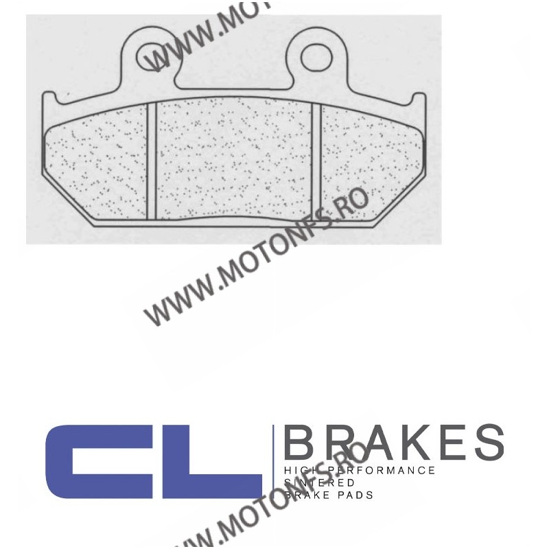 CL BRAKES Placute de frana fata 2248 S4 / 88x46,1x10 mm (W x H x T) 200.2248.S4 / 570-647 CL BRAKES Placute Frana CL BRAKES 1...