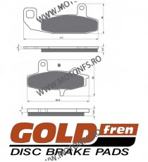 GOLDFREN Placute de frana fata 036 AD 797.A0.36 / 575-626 GOLDFREN Placute Frana GOLDFREN 99,00 lei 89,10 lei 83,19 lei 74,87...