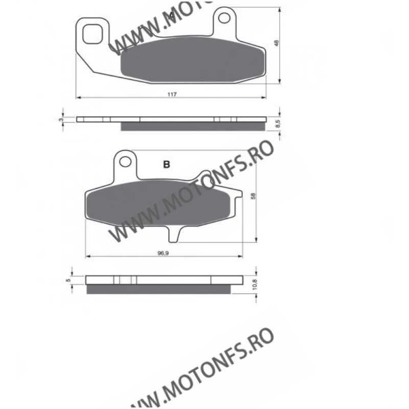 EBC Placute de frana fata FA147 230.FA147 / 575-626 EBC BRAKES Placute Frana EBC 123,00 lei 110,70 lei 103,36 lei 93,03 lei -10%