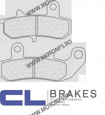 CL BRAKES Placute de frana spate 2388 RX3 / 83,4x47,8x9,8 mm / 99,3x39x7,4 mm (W x H x T) 200.2388.RX / 585-635 CL BRAKES Pla...