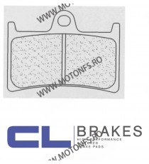 Placute de frana CL BRAKES 2361 C60 (C59) / 69,4x50,9x8,7 mm (W x H x T) 200.2361.C4 / 570-634 CL BRAKES Placute Frana CL BRA...