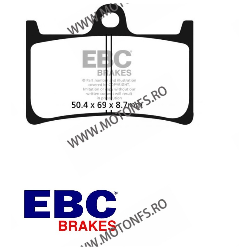 EBCPlacute de frana fata FA252HH 230.FA252HH / 570-634 EBC BRAKES Placute Frana EBC 198,00 lei 178,20 lei 166,39 lei 149,75 l...