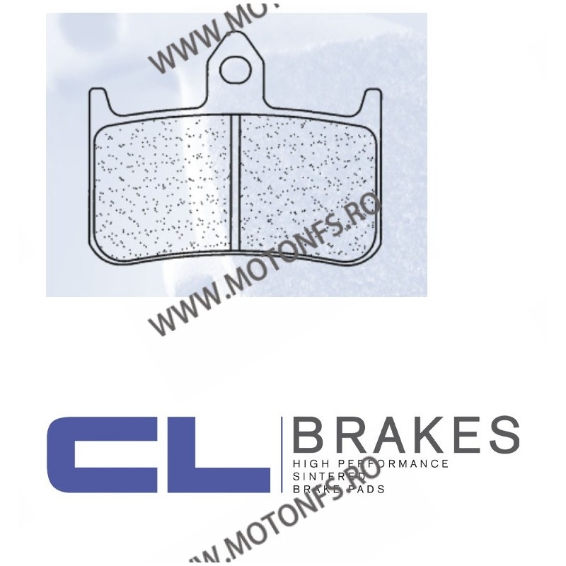 CL BRAKES Placute de frana fata 2245 XBK5 / 67,7x54x8 mm (W x H x T) 200.2245.SB / 575-622 CL BRAKES Placute Frana CL BRAKES ...