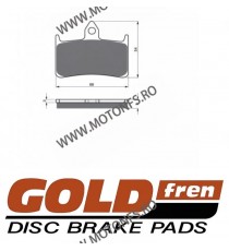 GOLDFREN Placute de frana fata 069 S3 797.S0.69 / 575-622 GOLDFREN Placute Frana GOLDFREN 118,00 lei 106,20 lei 99,16 lei 89,...