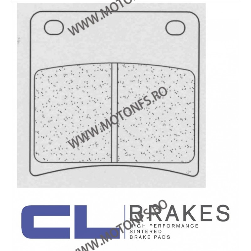 CL BRAKES Placute de frana 2281 A3+ / 58,9x57,7x8 mm (W x H x T) 200.2281.A3 / 575-620 CL BRAKES Placute Frana CL BRAKES 160,...