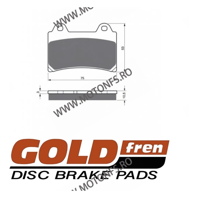 GOLDFREN Placute de frana fata 073 S3 797.S0.73 / 575-613 / 570-590 GOLDFREN Placute Frana GOLDFREN 118,00 lei 106,20 lei 99,...