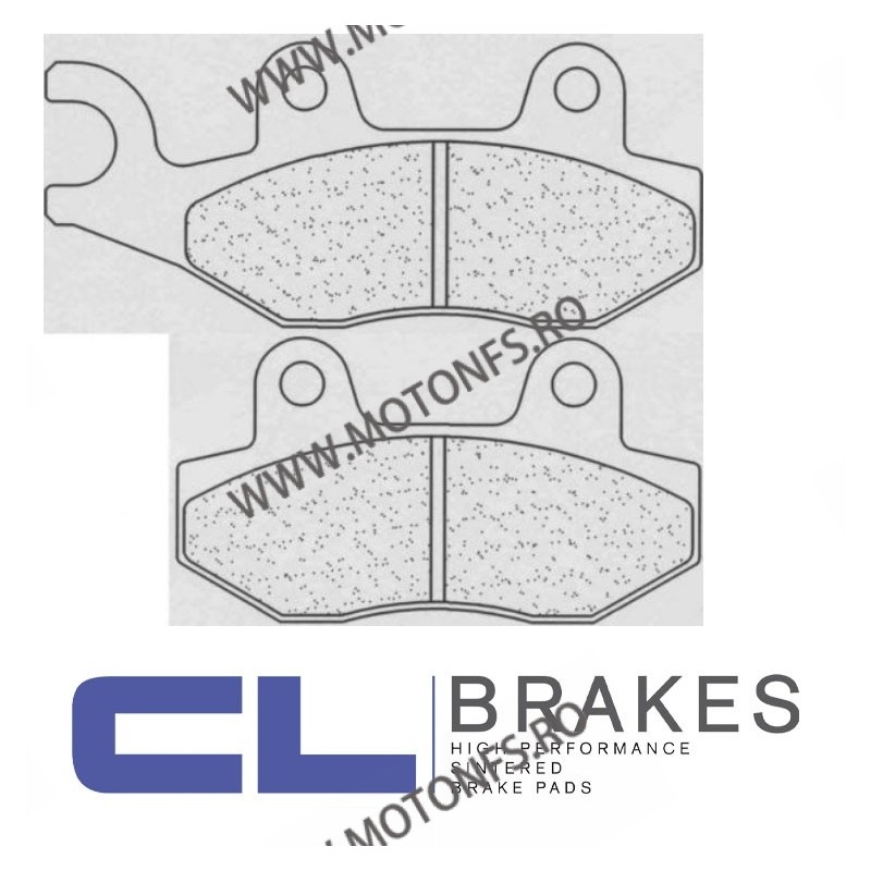 CL BRAKES Placute de frana spate 2288 RX3 / 77x42x8 mm / 96,6x42x8 mm (W x H x T) 200.2288.RX / 585-611 / 575-611 / 570-611 C...