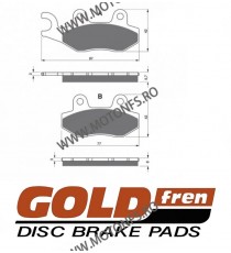 GOLDFREN Placute de frana spate 247 S3 797.S2.47 / 585-611 / 575-611 / 570-611 GOLDFREN Placute Frana GOLDFREN 118,00 lei 106...