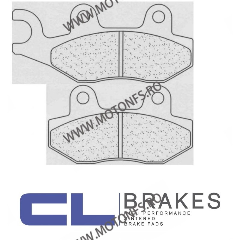 CL BRAKES Placute de frana fata 2288 MX10 (XC7) / 96,6/77x42x8 mm (W x H x T) 200.2288.XC / 550-611 CL BRAKES Placute Frana C...