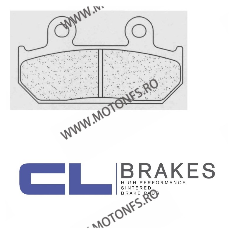 CL BRAKES Placute de frana fata 2252 A3+ / 81x42,2x8,5 mm (W x H x T) 200.2252.A3 / 570-593 CL BRAKES Placute Frana CL BRAKES...