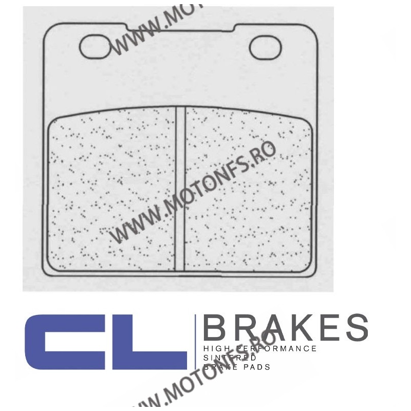 CL BRAKES Placute de frana 2280 A3+ / 57,9x53,5x8,5 mm (W x H x T) 200.2280.A3 / 570-577 CL BRAKES Placute Frana CL BRAKES 16...