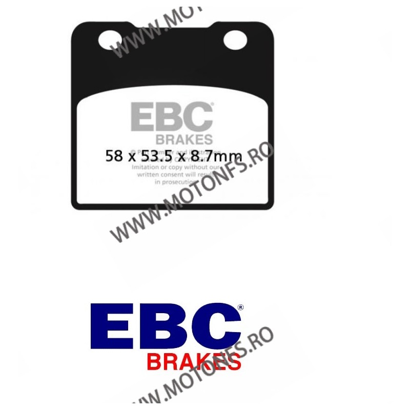 EBC Placute de frana FA103 230.FA103 / 570-577 EBC BRAKES Placute Frana EBC 123,00 lei 110,70 lei 103,36 lei 93,03 lei -10%