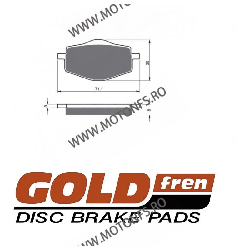 Placute de frana GOLDFREN 018 S3 797.S0.18 / 575-613 GOLDFREN Placute Frana GOLDFREN 118,00 lei 106,20 lei 99,16 lei 89,24 le...