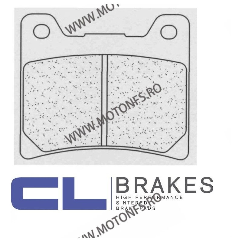 CL BRAKES Placute de frana 2283 RX3 / 63,5x54,8x8,5 mm (W x H x T) 200.2283.RX / 570-555 CL BRAKES Placute Frana CL BRAKES 16...