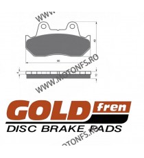 GOLDFREN Placute de frana 050 S3 797.S0.50 / 570-542 GOLDFREN Placute Frana GOLDFREN 118,00 lei 106,20 lei 99,16 lei 89,24 le...