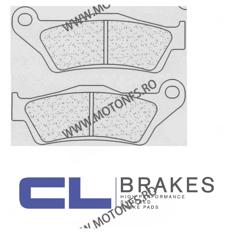 CL BRAKES Placute de frana 2352 MX10 (XC7) / 94x36x7,6 mm (W x H x T) 200.2352.XC / 585-671 CL BRAKES Placute Frana CL BRAKES...