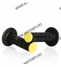 STF-201-2209 - Mansoane MX-Enduro MOTION STUFF ADVANCED negru/galben (half-waffle) STF-201-2209 MOTION STUFF Mansoane MOTION ...