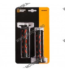 STF-201-2024 - Mansoane Street MOTION STUFF ADVANCED negru/rosu (popular crescent moon design) STF-201-2024 MOTION STUFF Mans...