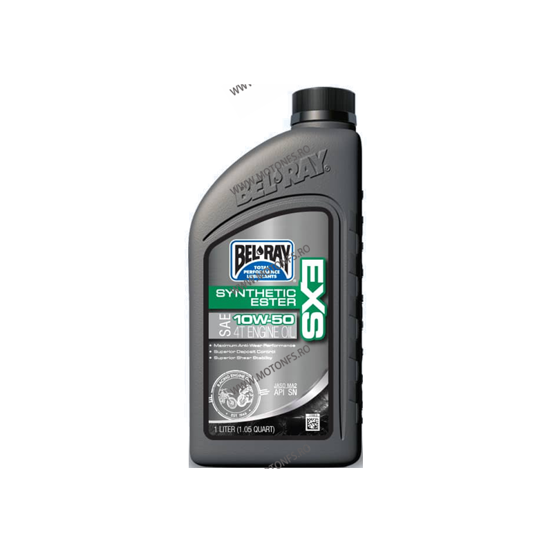 10W-50 Ulei de motor Bel-Ray EXS FULL SYNTHETIC ESTER 4T 1 l 99160-B1LW BEL-RAY BEL-RAY 10W-50 85,00 lei 85,00 lei 71,43 lei ... 10W-50 Ulei de motor Bel-Ray EXS FULL SYNTHETIC ESTER 4T 1 l 99160-B1LW BEL-RAY BEL-RAY 10W-50 85,00 lei 85,00 lei 71,43 lei ...