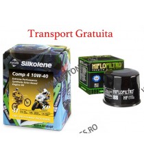 10W-40 Ulei de motor SILKOLENE COMP 4 - XP 4 l Cadou Filtru Hiflo Standard + Transport Gratuita 601449710 SILKOLENE SILKOLENE...